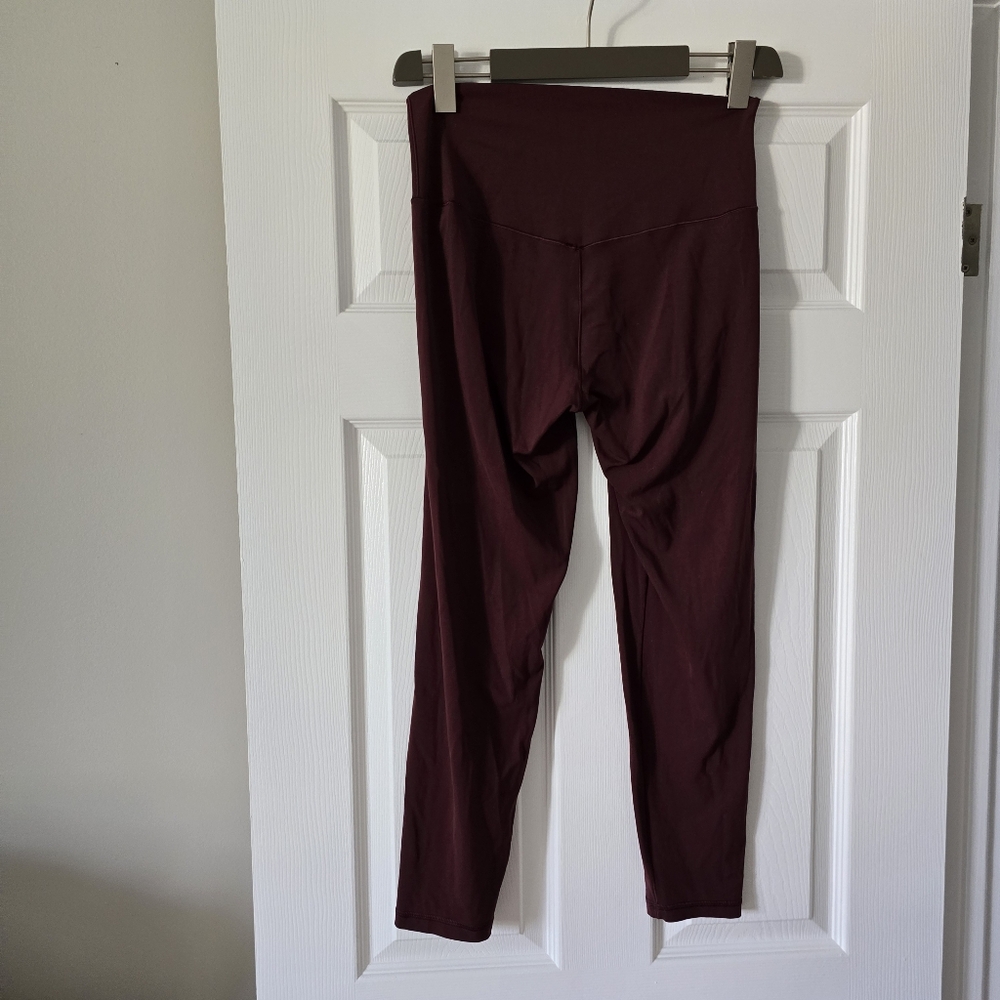 Aerie Offline Burgundy Leggings - Picture 6 of 7